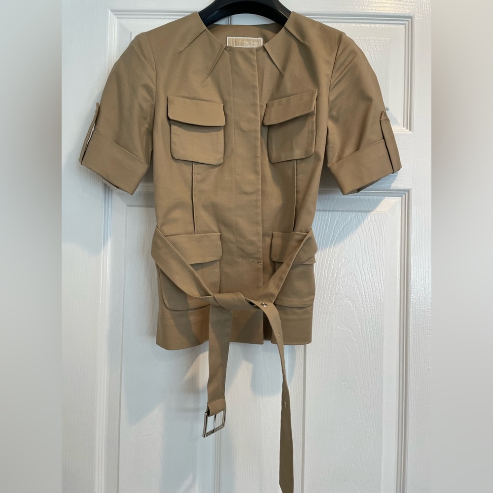 MICHAEL Michael Kors Short Sleeve Jacket